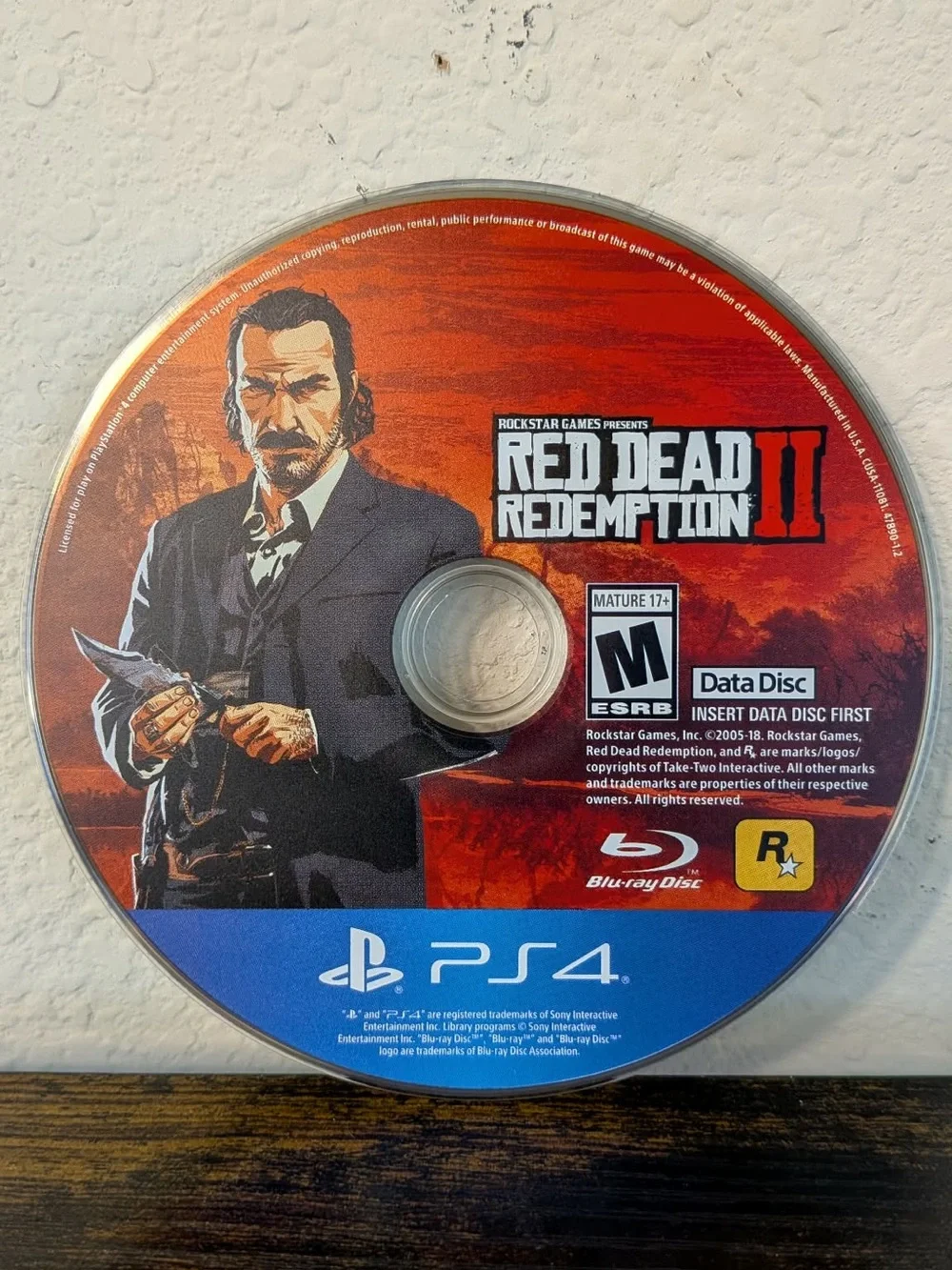 Red Dead Redemption 2 Sony PlayStation 4. Complete in box. Tested and works PO